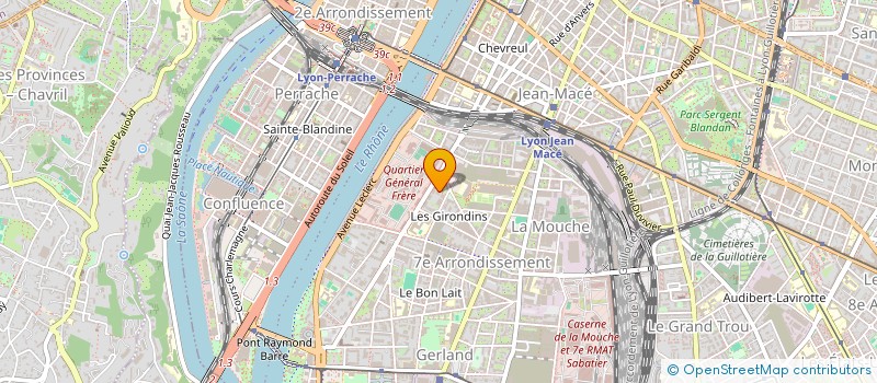 localisation de l'entreprise MONSIEUR BRAHIM KERMICHE  LYON