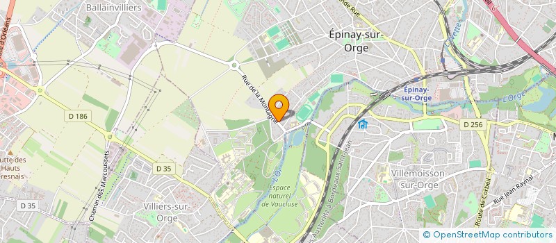 localisation de l'entreprise MONSIEUR BRAHIM KHALIL KHOBIZI  EPINAY-SUR-ORGE