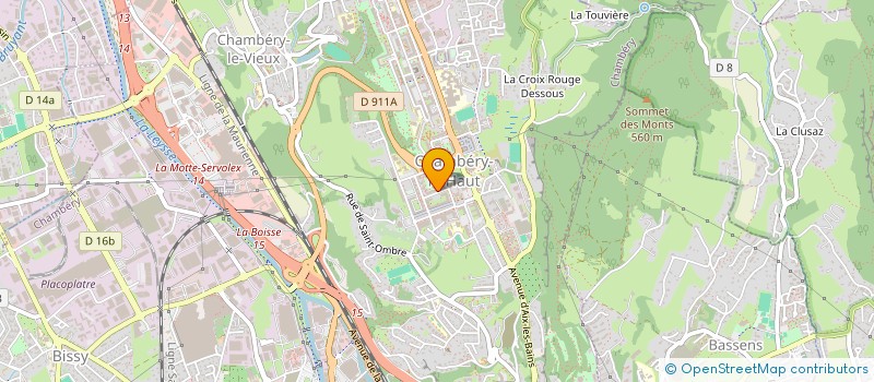 localisation de l'entreprise MONSIEUR BRAHIM KHERZI  CHAMBERY