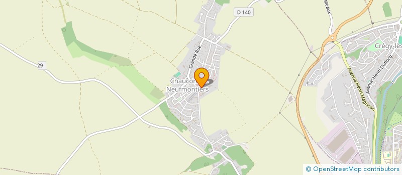 localisation de l'entreprise MONSIEUR BRAHIM KHRAZI  CHAUCONIN-NEUFMONTIERS