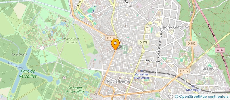localisation de l'entreprise MONSIEUR BRAHIM KOURSI à VERSAILLES