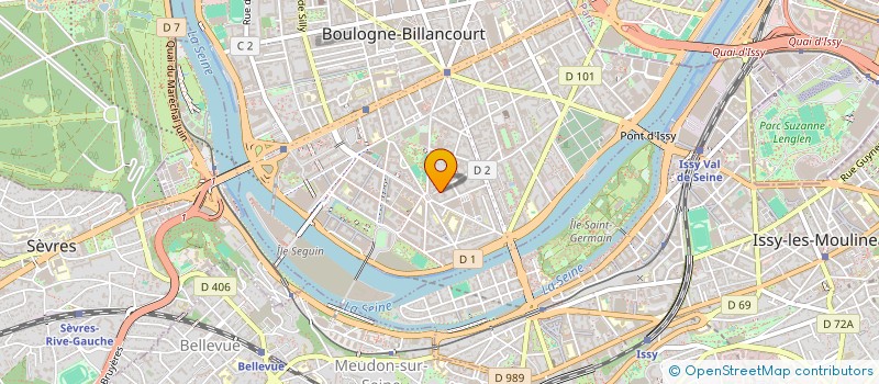 localisation de l'entreprise MONSIEUR BRAHIM LAHBABI à BOULOGNE-BILLANCOURT