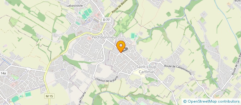 localisation de l'entreprise MONSIEUR BRAHIM LASSOULI  SAINT-LOUP-CAMMAS