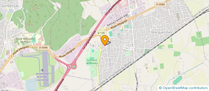 localisation de l'entreprise MONSIEUR BRAHIM LATRECHE  MARGUERITTES