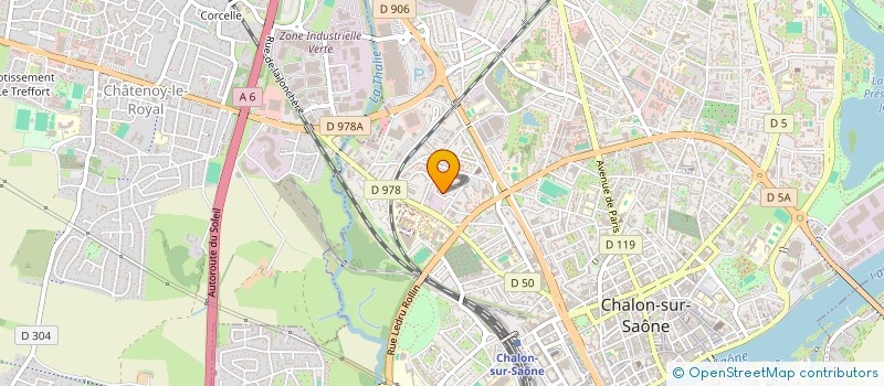 localisation de l'entreprise MONSIEUR BRAHIM MANSAR à CHALON-SUR-SAONE