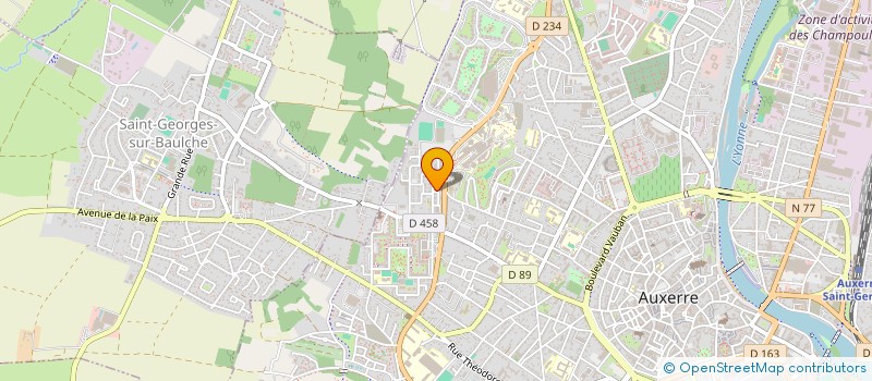 localisation de l'entreprise MONSIEUR BRAHIM MARZAQ à AUXERRE