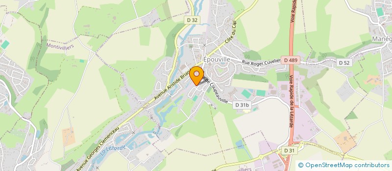 localisation de l'entreprise MONSIEUR BRAHIM MEJJOUT  EPOUVILLE