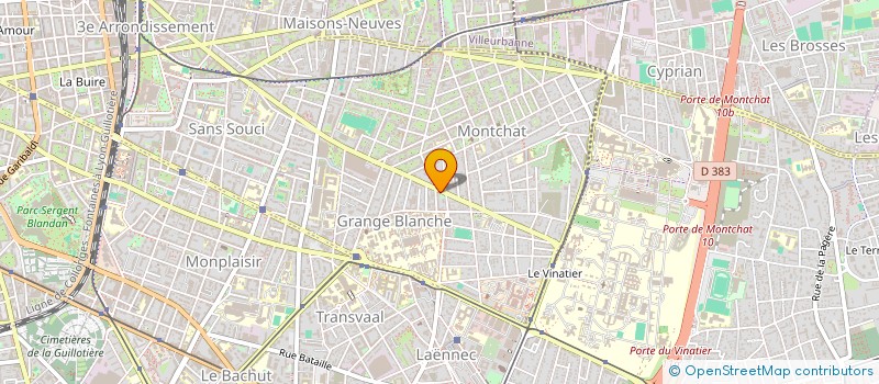 localisation de l'entreprise MONSIEUR BRAHIM MENIS  LYON