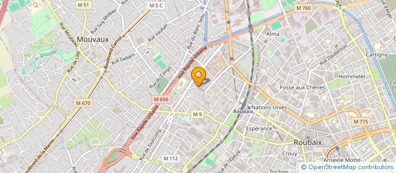 localisation de l'entreprise MONSIEUR BRAHIM MENOUER à TOURCOING