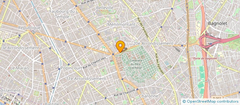 localisation de l'entreprise MONSIEUR BRAHIM MERAD  PARIS