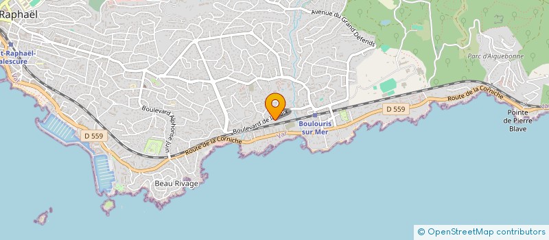 localisation de l'entreprise MONSIEUR BRAHIM MERED à SAINT RAPHAEL