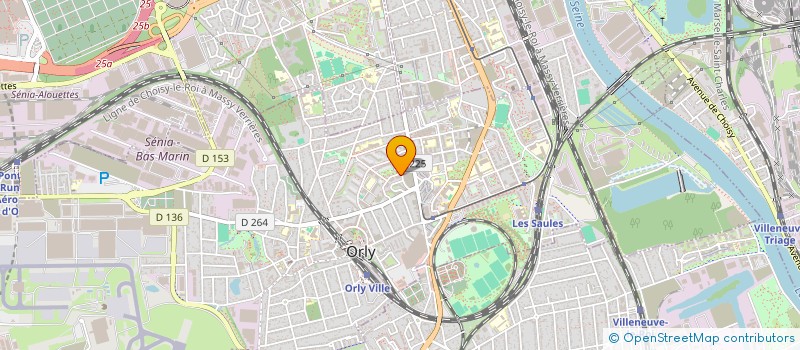 localisation de l'entreprise MONSIEUR BRAHIM MESSACI  ORLY