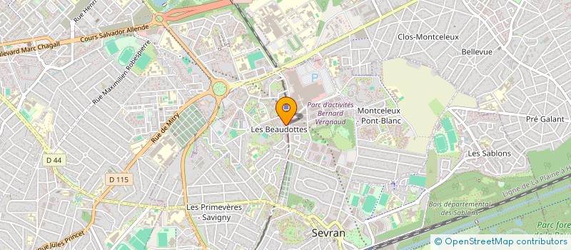 localisation de l'entreprise MONSIEUR BRAHIM MEZIAB à SEVRAN