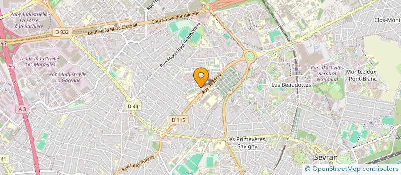 localisation de l'entreprise MONSIEUR BRAHIM MOKRI à AULNAY-SOUS-BOIS