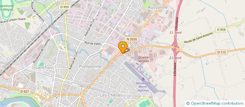 localisation de l'entreprise MONSIEUR BRAHIM MOUDEN  MONTAUBAN