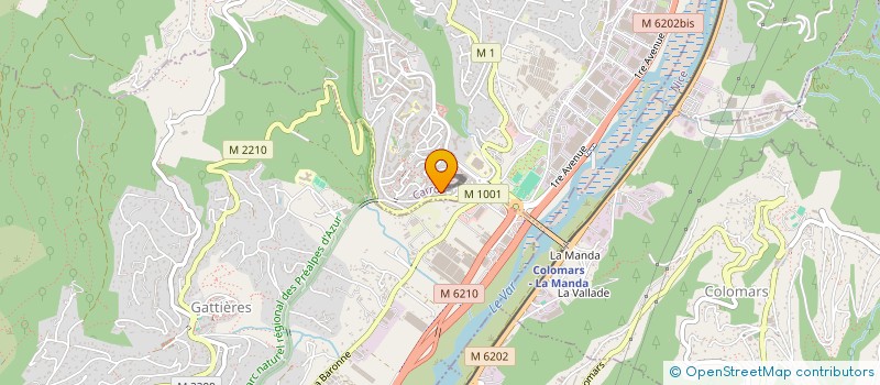 localisation de l'entreprise MONSIEUR BRAHIM NAITLMOUDDEN à CARROS