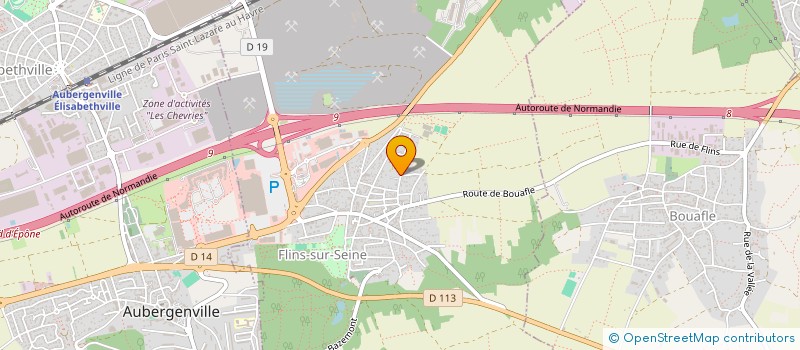 localisation de l'entreprise MONSIEUR BRAHIM NAJI  FLINS-SUR-SEINE