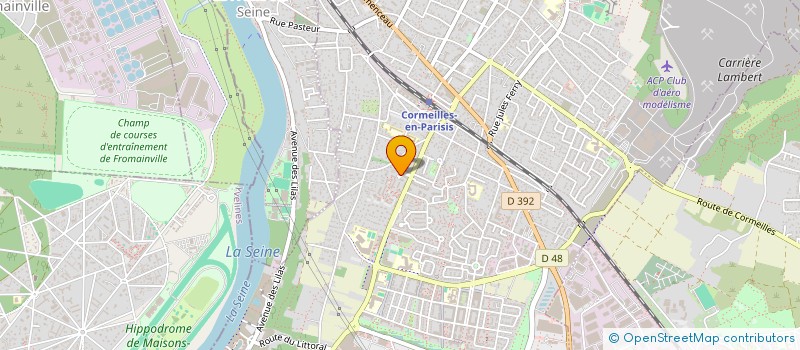 localisation de l'entreprise MONSIEUR BRAHIM NASRI  CORMEILLES-EN-PARISIS