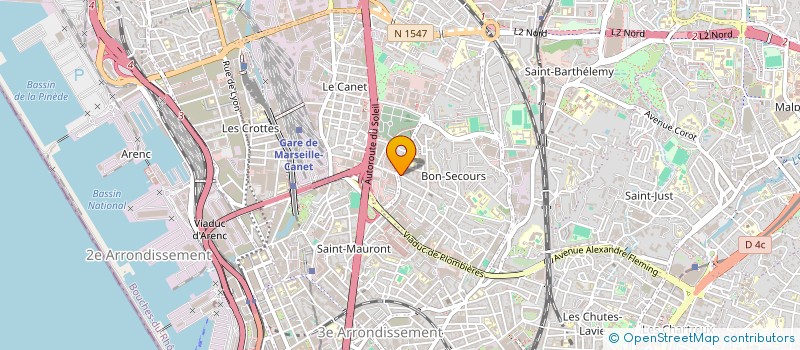 localisation de l'entreprise MONSIEUR BRAHIM NASSALI à MARSEILLE