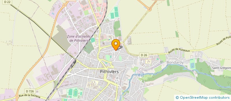 localisation de l'entreprise MONSIEUR BRAHIM NIHOU à PITHIVIERS