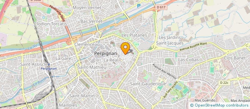 localisation de l'entreprise MONSIEUR BRAHIM OUAHMANE  PERPIGNAN