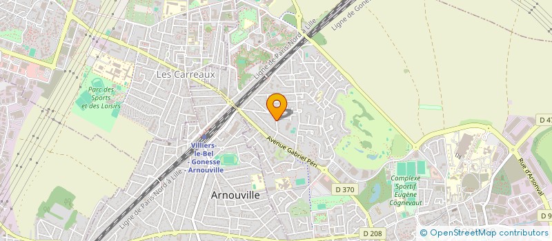 localisation de l'entreprise MONSIEUR BRAHIM OUBAHAMMOU à GONESSE