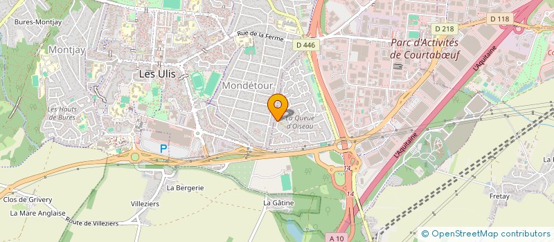 localisation de l'entreprise MONSIEUR BRAHIM OUDNI à LES ULIS