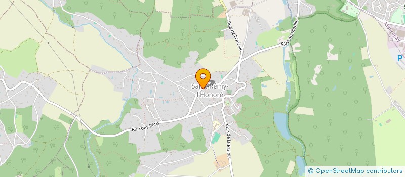 localisation de l'entreprise MONSIEUR BRAHIM OUHIBI  SAINT-REMY-L'HONORE