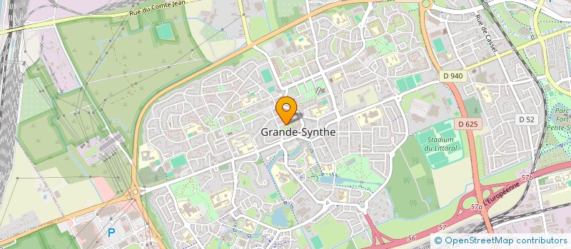 localisation de l'entreprise MONSIEUR BRAHIM OUHNI  GRANDE-SYNTHE