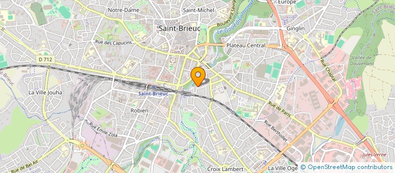 localisation de l'entreprise MONSIEUR BRAHIM OUMESKOUR à SAINT-BRIEUC