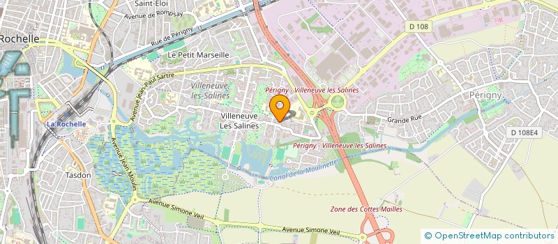 localisation de l'entreprise MONSIEUR BRAHIM OUSMAN  LA ROCHELLE