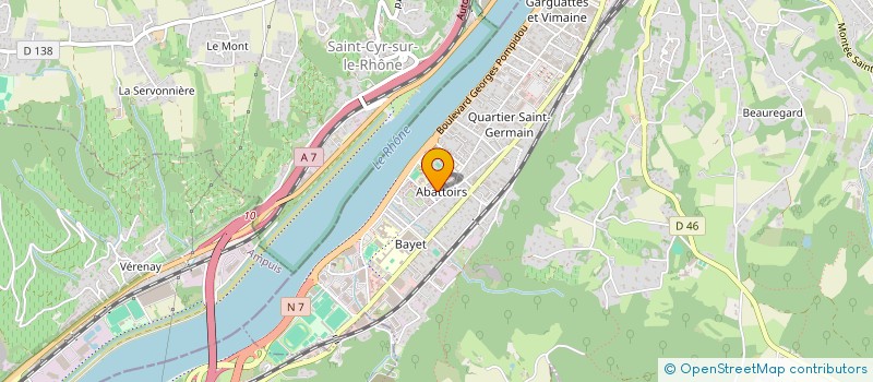 localisation de l'entreprise MONSIEUR BRAHIM OUSMOUH  VIENNE