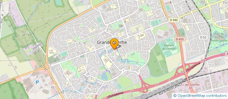 localisation de l'entreprise MONSIEUR BRAHIM OUSSAMGANE  GRANDE-SYNTHE