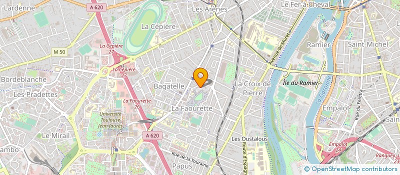 localisation de l'entreprise MONSIEUR BRAHIM RASENNADJA à TOULOUSE