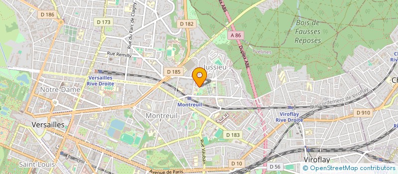 localisation de l'entreprise MONSIEUR BRAHIM RGUIG à VERSAILLES