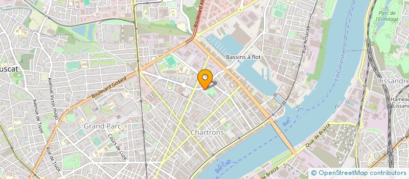 localisation de l'entreprise MONSIEUR BRAHIM ROUBA  BORDEAUX