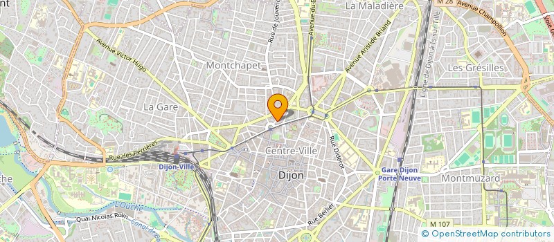 localisation de l'entreprise MONSIEUR BRAHIM RYAN SADK à DIJON