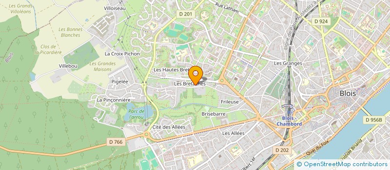 localisation de l'entreprise MONSIEUR BRAHIM SABBAR  BLOIS