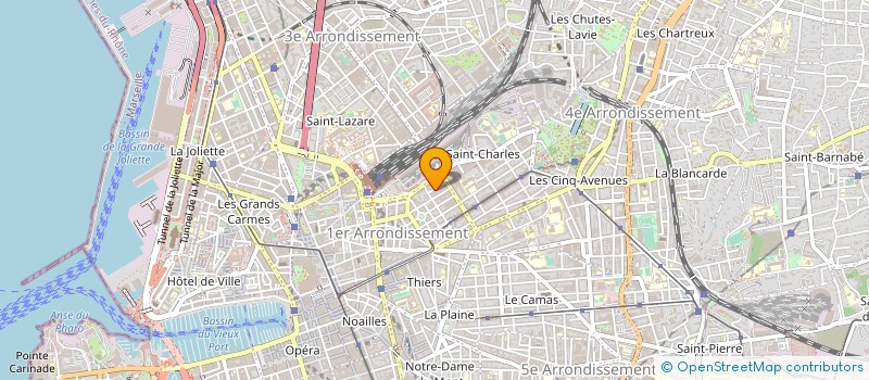 localisation de l'entreprise MONSIEUR BRAHIM SABER à MARSEILLE