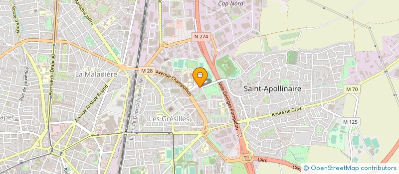 localisation de l'entreprise MONSIEUR BRAHIM SABIK à DIJON