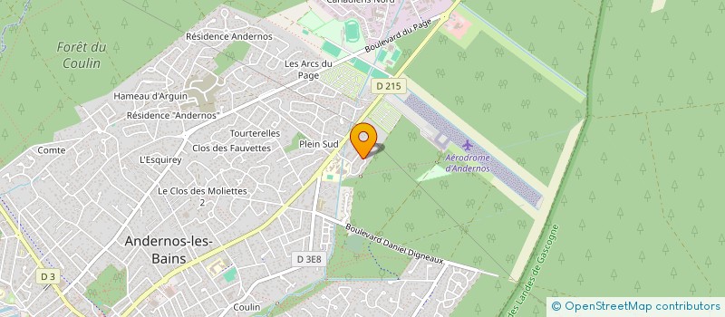 localisation de l'entreprise MONSIEUR BRAHIM SAIDI à ANDERNOS-LES-BAINS