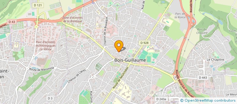 localisation de l'entreprise MONSIEUR BRAHIM SIDI EL MEHDI à BOIS-GUILLAUME