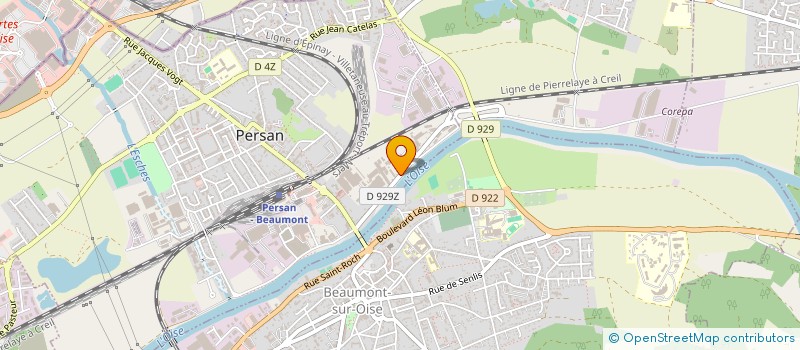 localisation de l'entreprise MONSIEUR BRAHIM SOUALEM  PERSAN