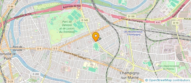localisation de l'entreprise MONSIEUR BRAHIM SOUSSI à CHAMPIGNY-SUR-MARNE