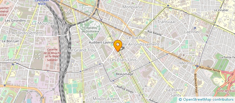 localisation de l'entreprise MONSIEUR BRAHIM TARACHE à LYON