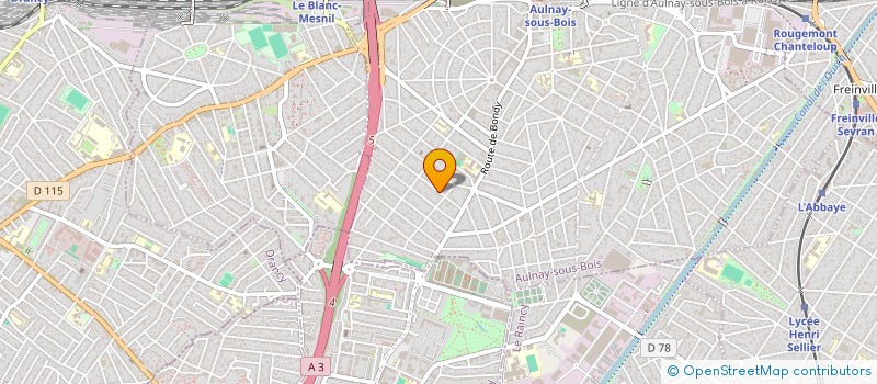 localisation de l'entreprise MONSIEUR BRAHIM YOUSFI à AULNAY-SOUS-BOIS