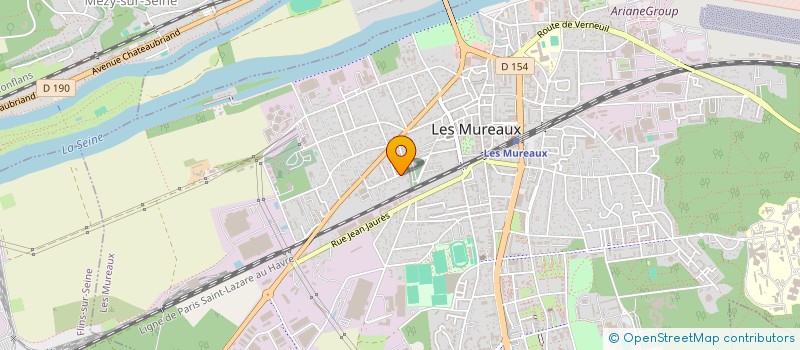 localisation de l'entreprise MONSIEUR BRAHIM ZAGHDOUDI à LES MUREAUX
