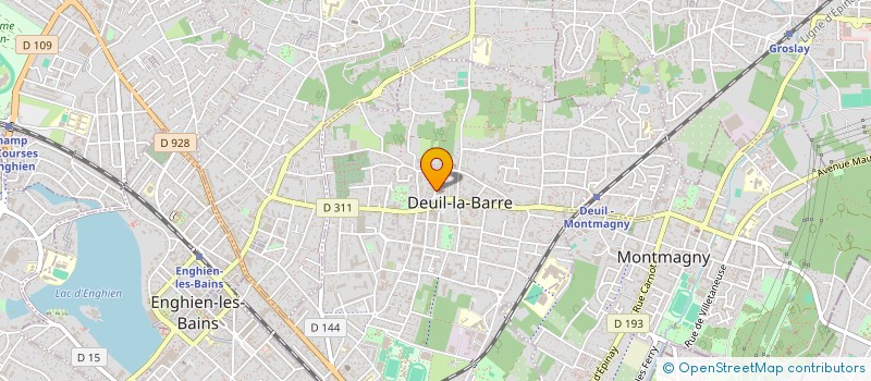 localisation de l'entreprise MONSIEUR BRAHIM ZAHDI  DEUIL-LA-BARRE