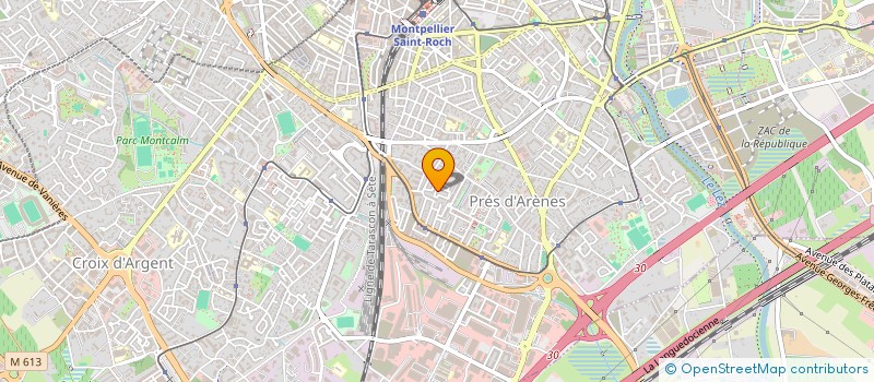localisation de l'entreprise MONSIEUR BRAHIM ZAHIRI à MONTPELLIER