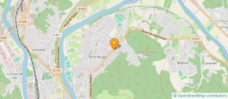 localisation de l'entreprise MONSIEUR BRAHIM ZARBAN  CAHORS